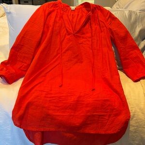JCrew Linen Dress / Swim Cover Up